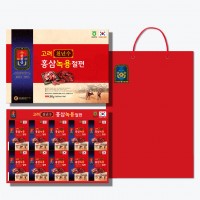 [천왕삼]고려천년수홍삼녹용절편 20g x 10개+쇼핑백무료증정